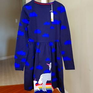 Mini Boden Girl Unicorn Dress